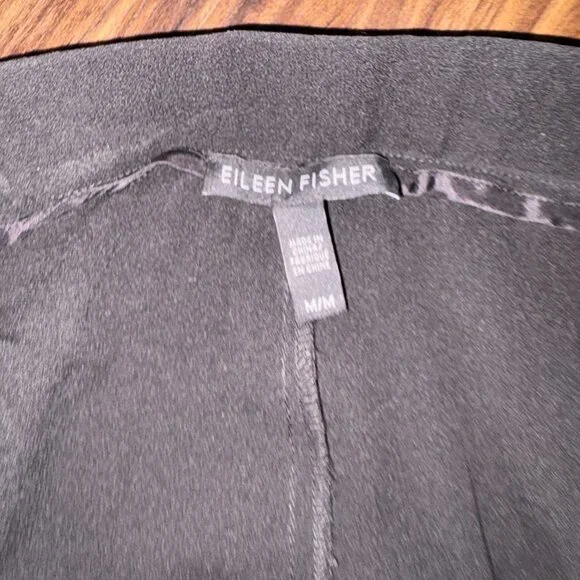 Eileen Fisher Black Palazzo pants - Picture 2 of 2